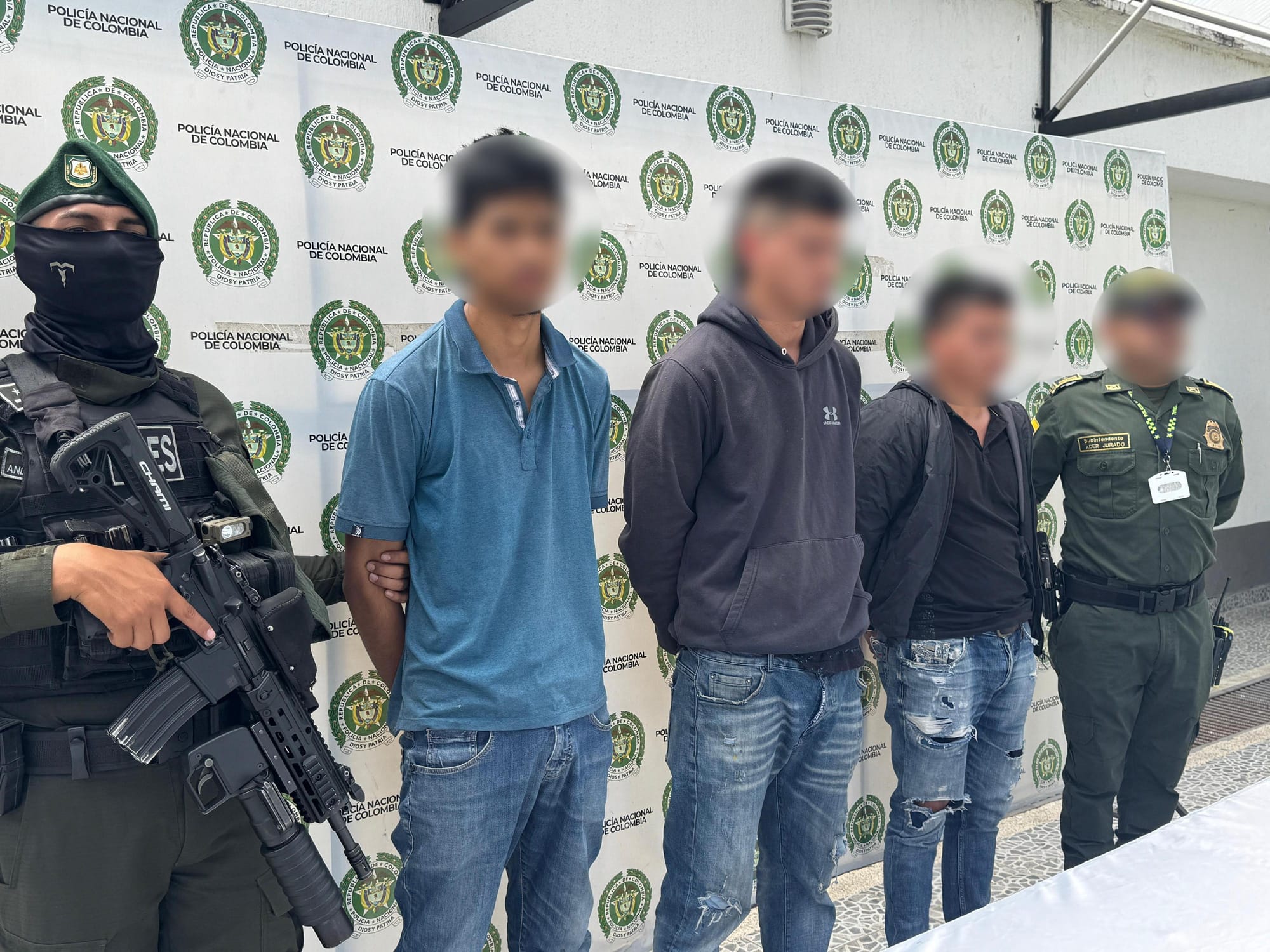 Cayeron en Popayán tres presuntos terroristas que planeaban atentados en Pasto