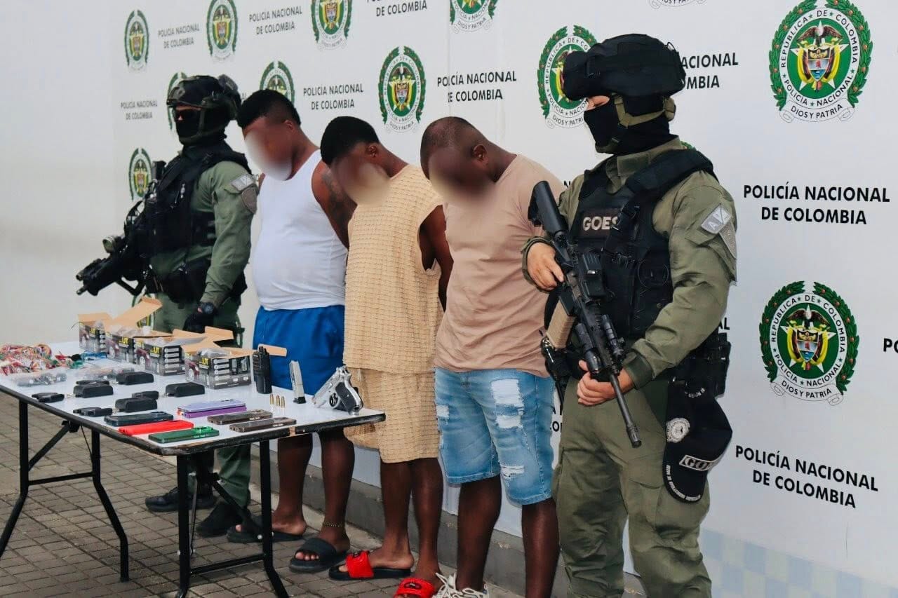 Capturados tres integrantes de las disidencias de las Farc, señalados de la ola de violencia en Cali