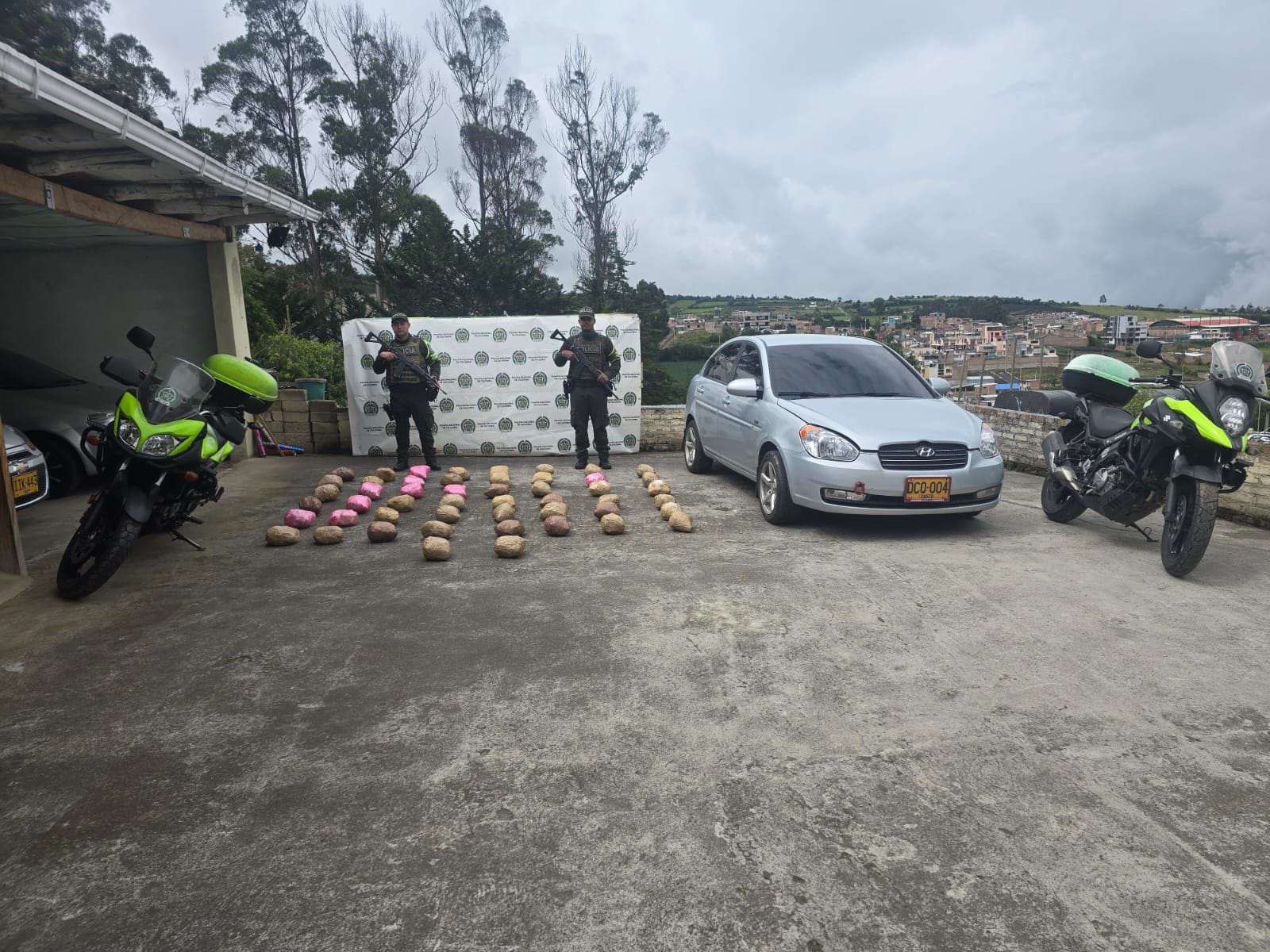 Incautados más de 120 kilos de base de coca
