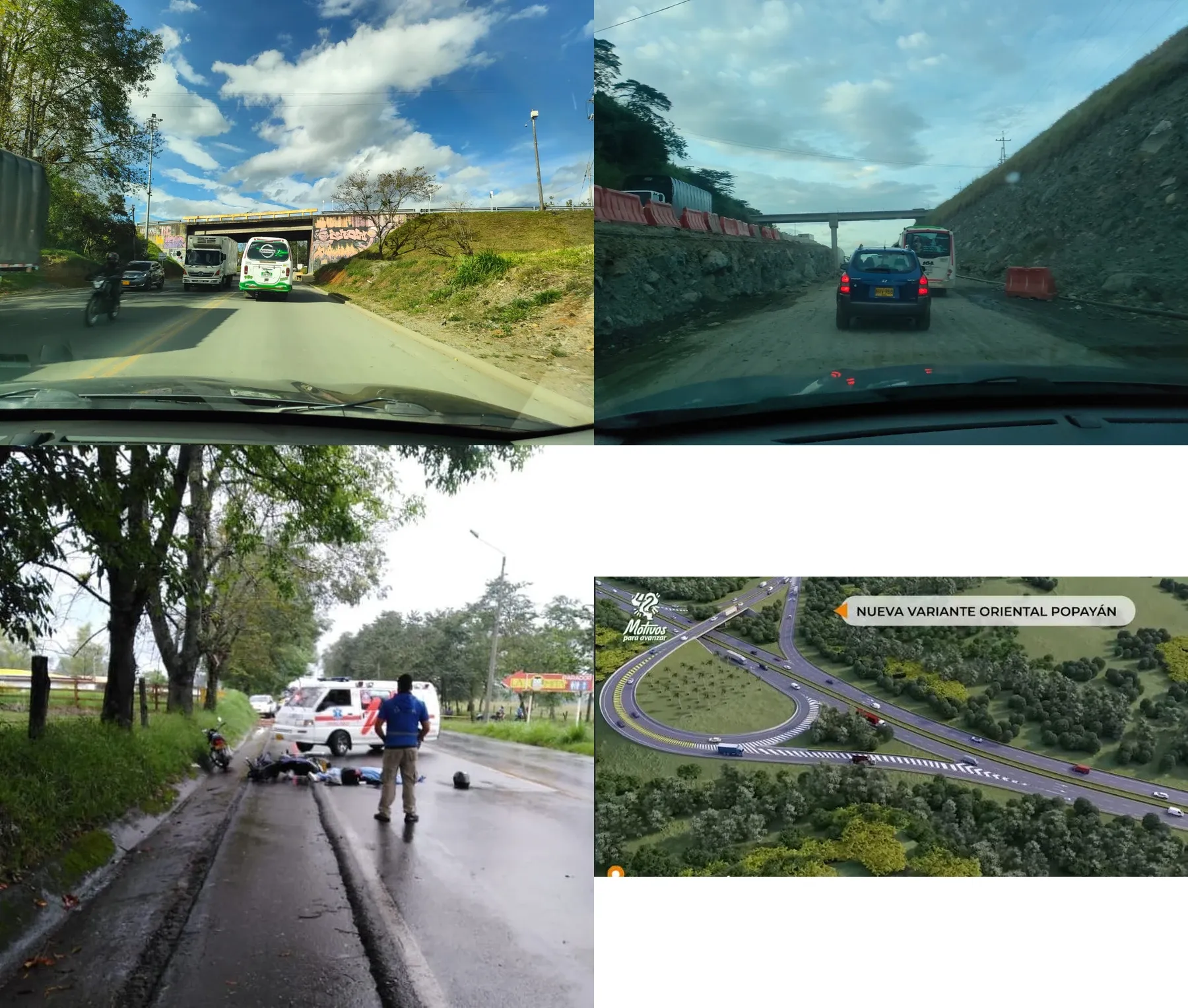 Popayán exige doble calzada y Variante Oriental ¡ya!