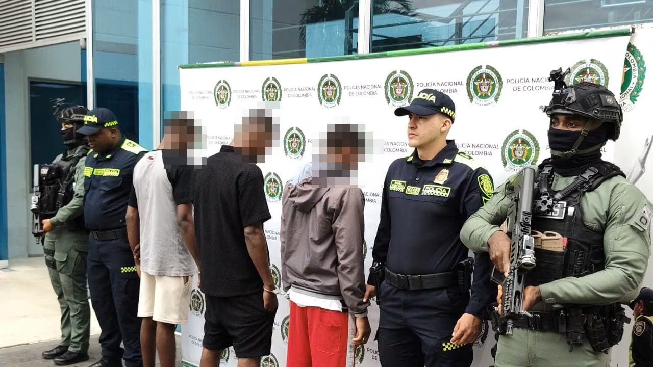 Capturados tres presuntos disidentes de las Farc, responsables de los atentados en Cali
