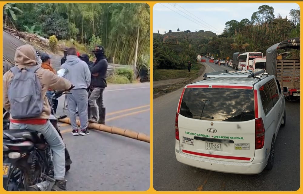Urgente: Nuevamente bloqueada la vía Panamericana en el norte del Cauca