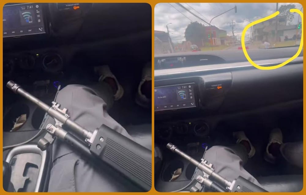 Alarma en Popayán: hombres armados recorrieron la ciudad con fusil a plena luz del día