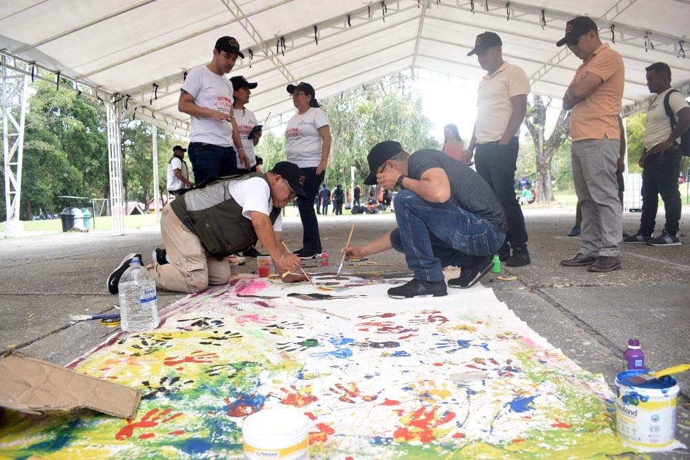 Arte y deporte se unieron para derribar estigmas hacia firmantes de paz