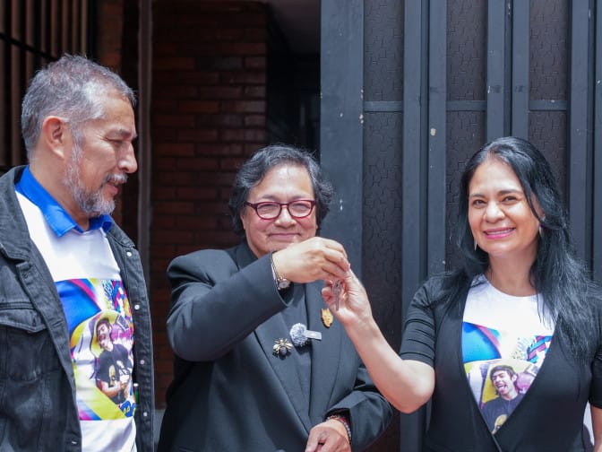 La SAE entrega un inmueble  a la Fundación Tripido Graffiti, creada en homenaje al grafitero Diego Felipe Becerra