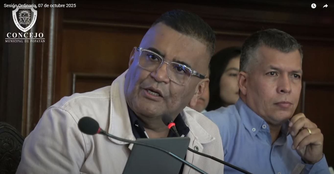 El cinismo en el Concejo de Popayán no tiene límites