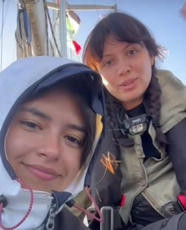 Manuela Bedoya y Luna Barreto: aceptaron ser deportadas de Israel tras detención en Flotilla Global Sumud