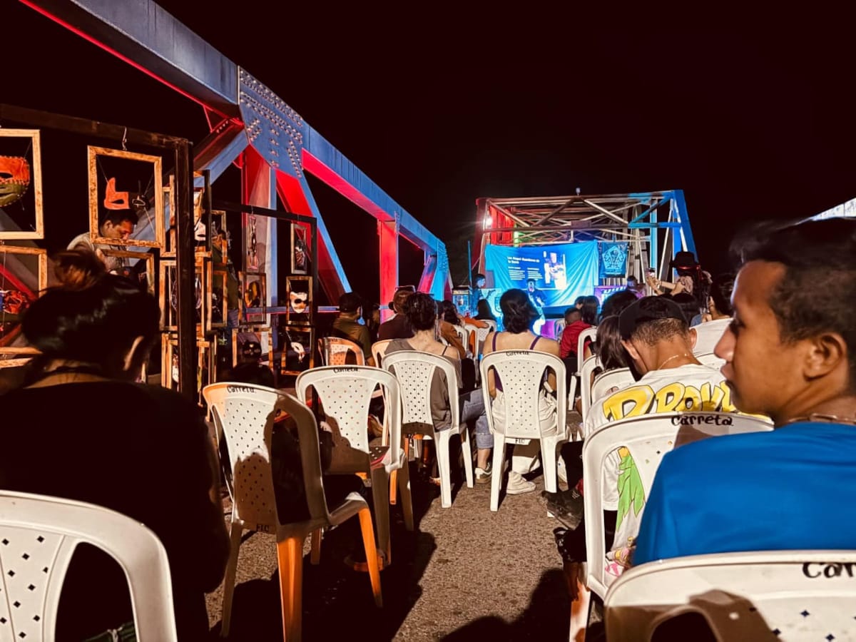 ‘Cine con la gente’ llegó Arauca, ahora en la frontera colombo-venezolana para ver buena película