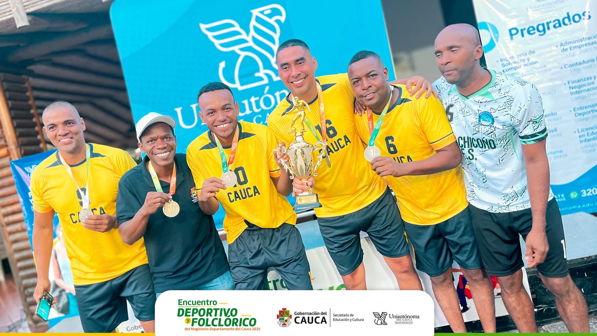 Cauca clasifica a la fase final de los Juegos Nacionales del Magisterio