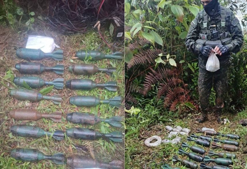 Encuentran material de guerra de las disidencias de las Farc en zona rural de Jamundí, Valle