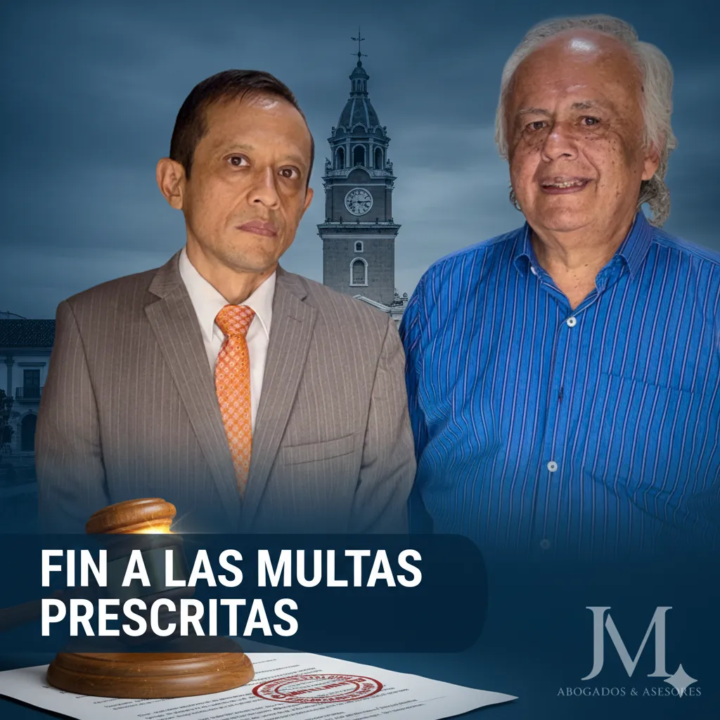 Jesús Alberto Gómez y Oscar Muñoz blindan el cumplimiento de la sentencia sobre multas prescritas en Popayán