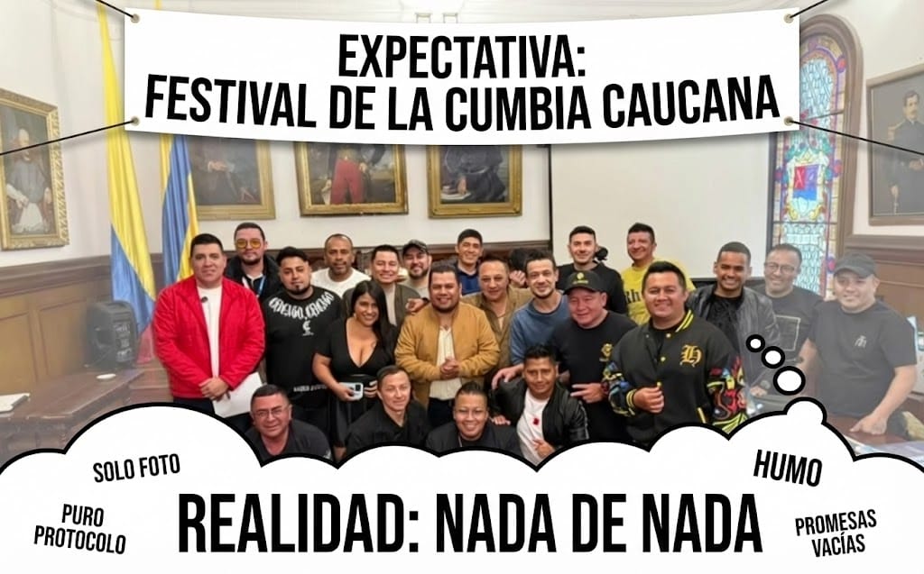 Cumbia Caucana en el Concejo: ¿Legado para la Ciudad Blanca o un 'saludo a la bandera'?