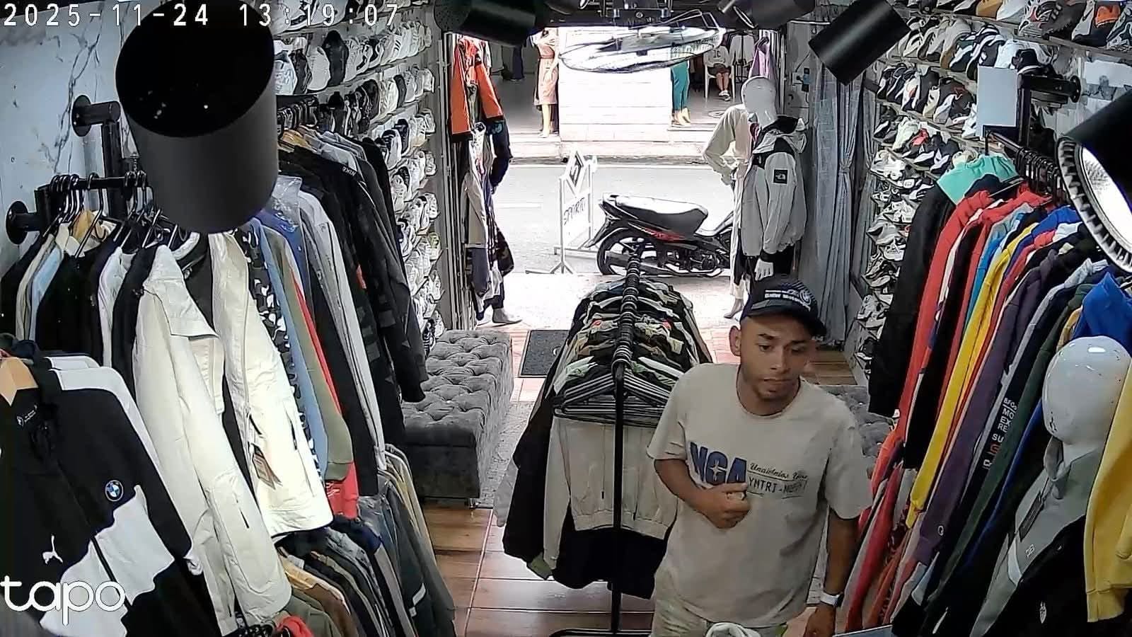 ¿Lo conoce?, este es un ladrón de locales comerciales en el centro de Popayán