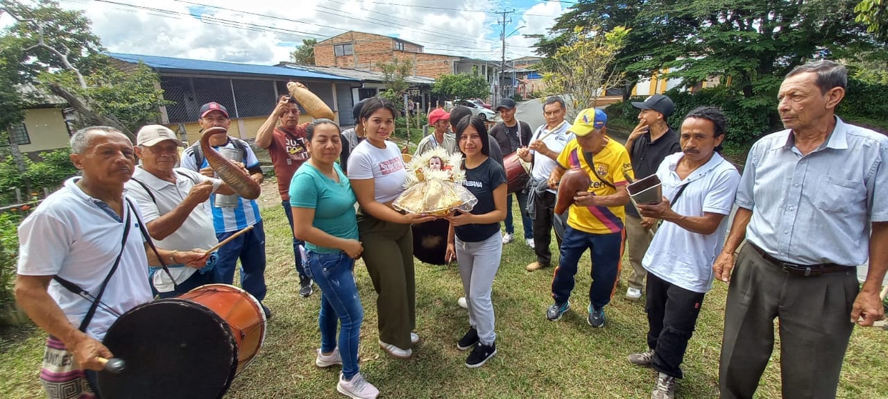 Pobladores de la Vereda de Torres y Puelenje vivieron al máximo el recorrido del Niño Dios