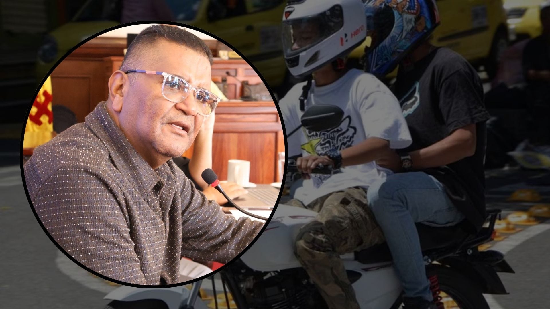 Concejal José Campo propone "controlar" el parrillero hombre en Popayán