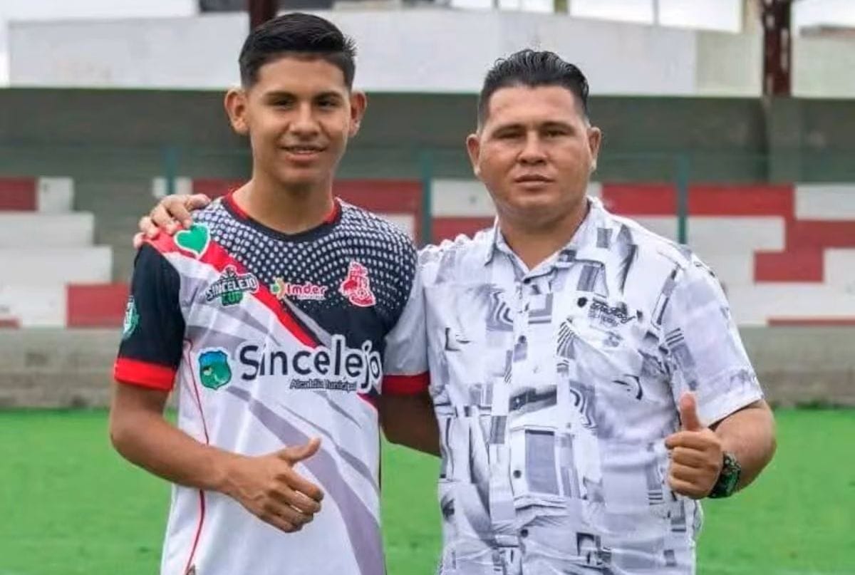 Joven promesa del fútbol colombiano murió ahogado junto a su padre, quien trató de auxiliarlo