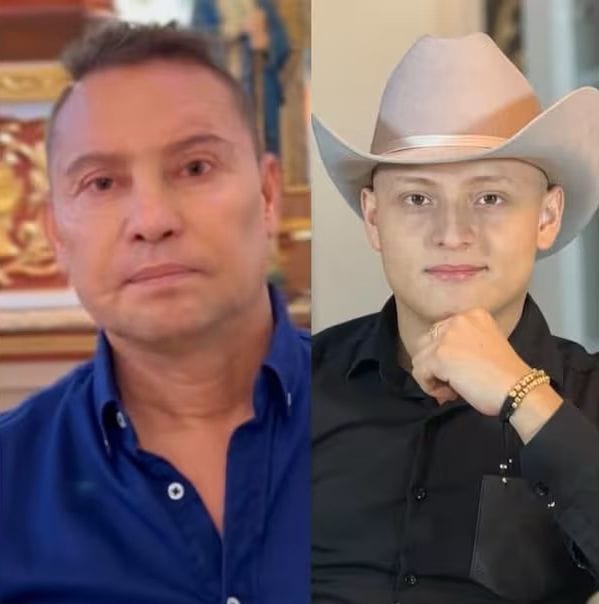 El cantante de música popular y norteña, Giovanny Ayala, implora por la libertad de su hijo Miguel