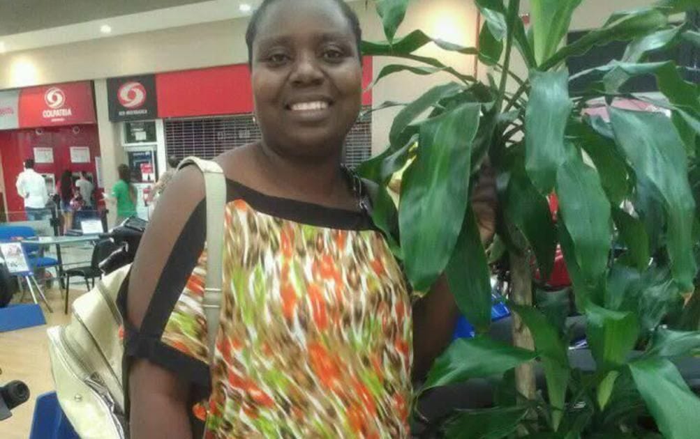 Miryam Carabalí Banguera, la ama de casa que murió tras ser impactada por una bala perdida