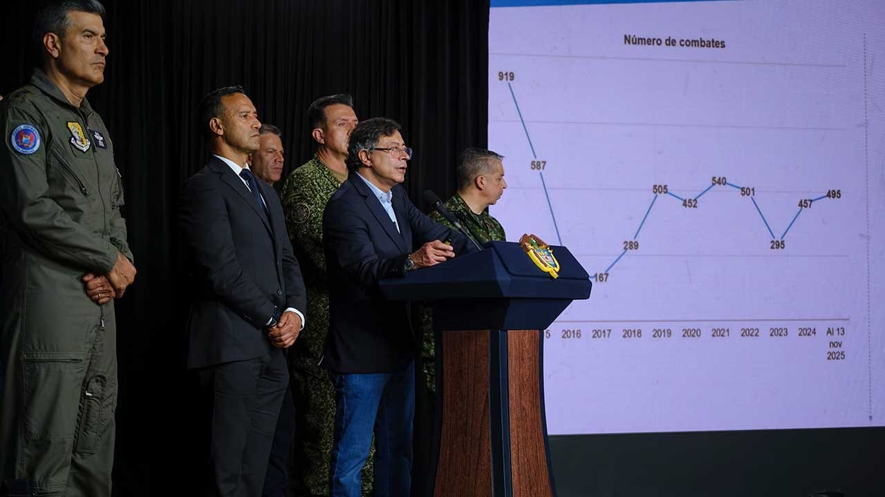 “Los seguiremos haciendo”: Petro justifica bombardeo en Guaviare ante avance de disidencias