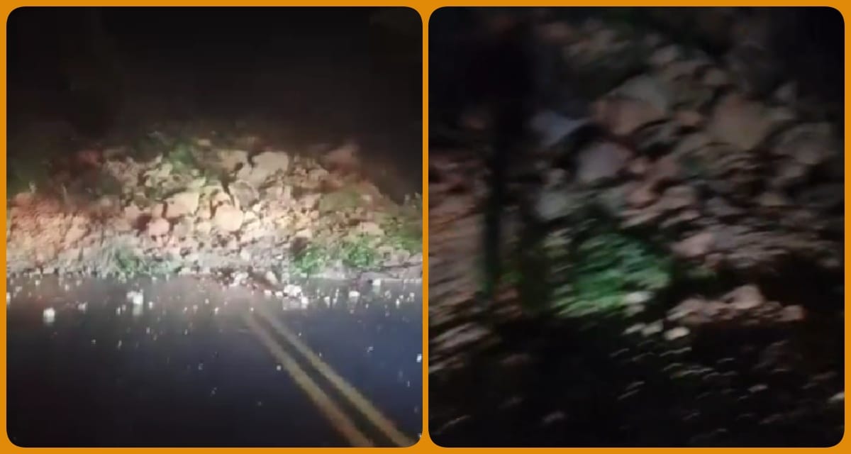 Cierre total de la vía Panamericana entre Popayán y Pasto por deslizamiento en el Patía