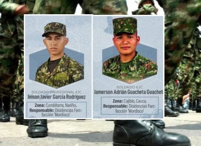 Pruebas de supervivencia de militares y policías que están secuestrados por las disidencias de las Farc