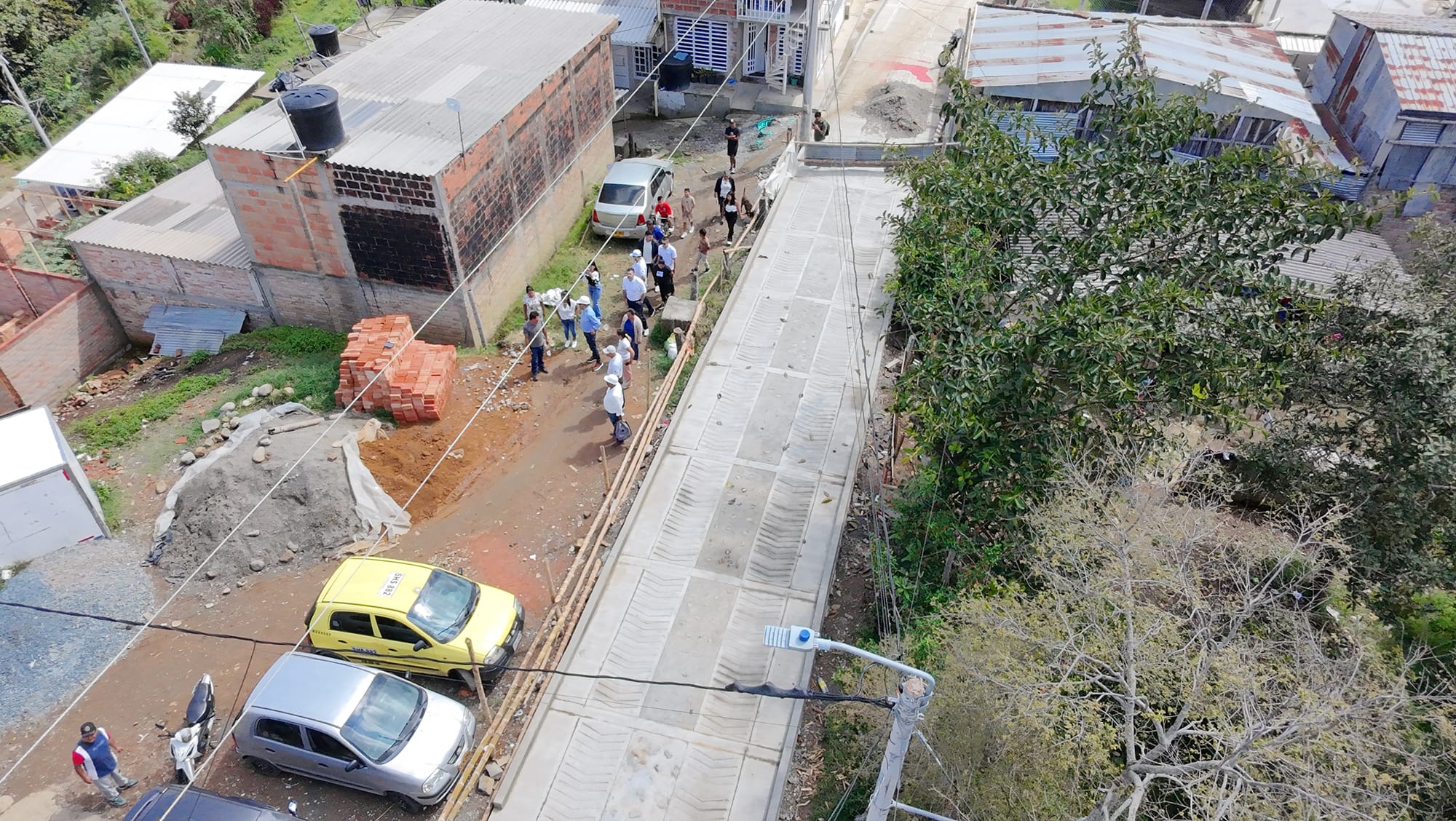Gobernación del Cauca fortalece la movilidad rural con placa huella en la vereda El Agrado