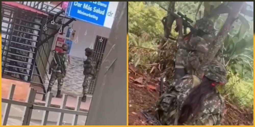 (Vídeos) Disidencias atacan Buenos Aires, Cauca y presionan rendición de policías