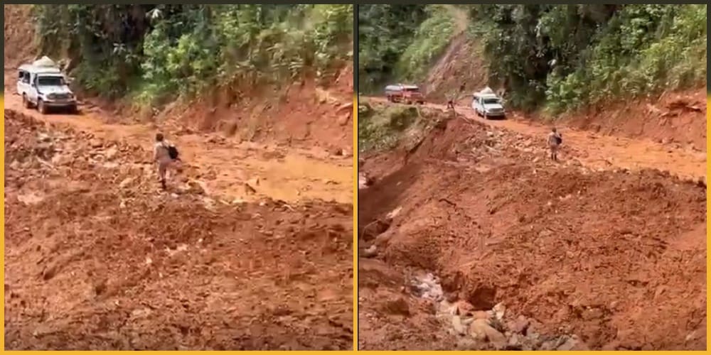 Gigantesco derrumbe deja aisladas a más de seis mil familias entre El Tambo y Huisitó