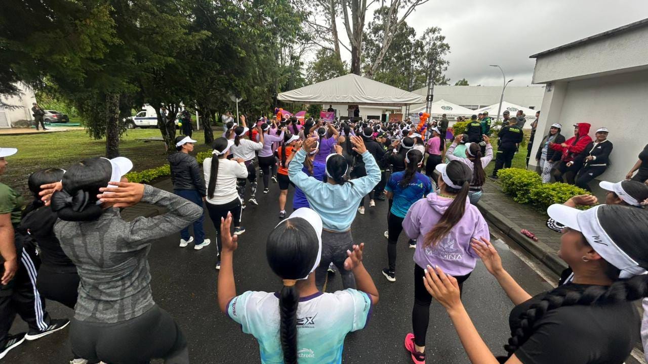 Con deporte y unión, Cauca conmemoró el Día Internacional de la Eliminación de la Violencia contra las Mujeres