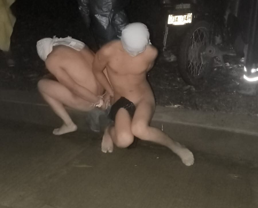 Pobladores de la zona rural de Popayán aplicaron una dosis de justicia por cuenta propia a dos presuntos delincuentes