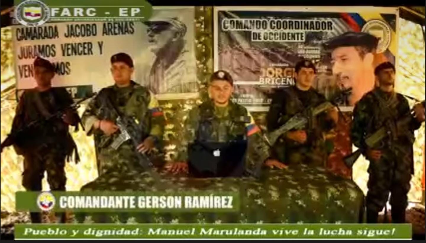 Murió alias Gerson Ramírez, uno de los comandantes de las disidencias de las Farc en el Cauca