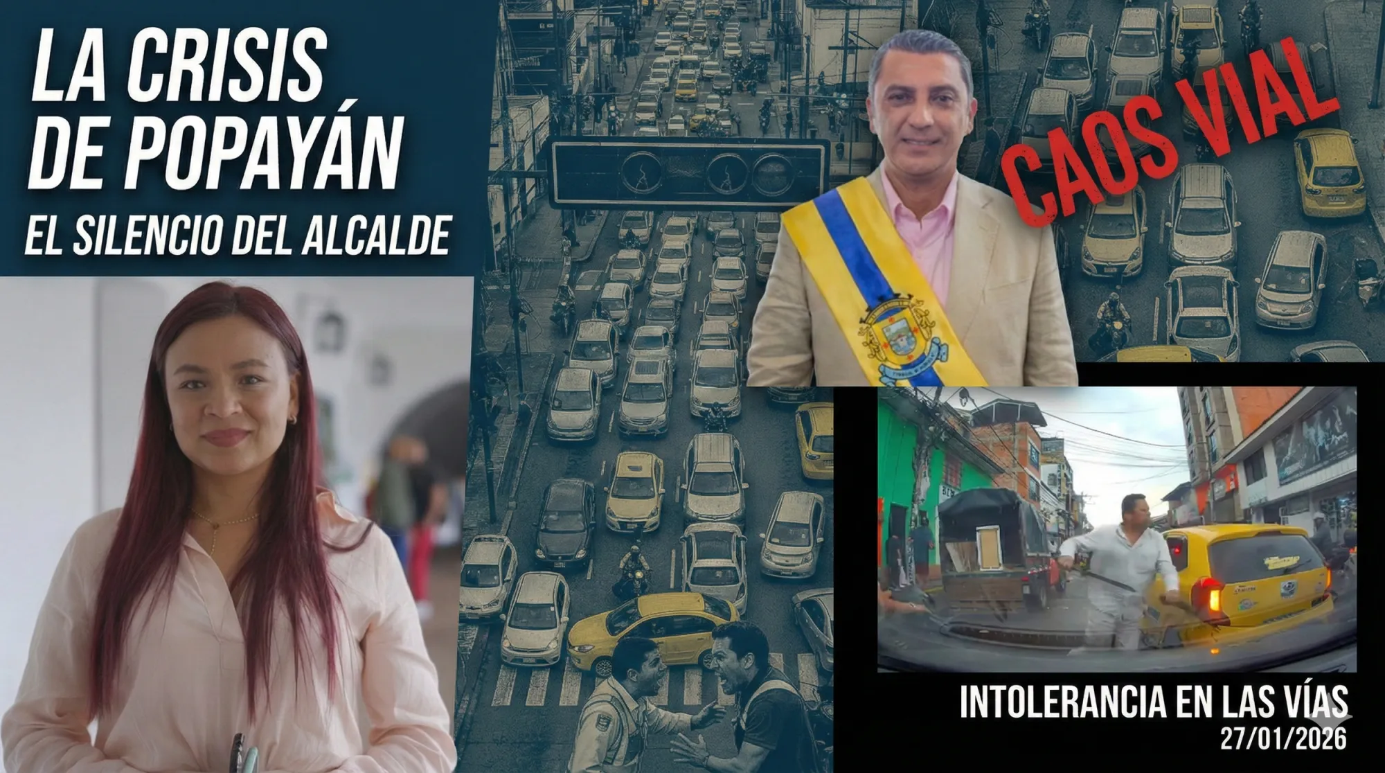 Crisis en la movilidad de Popayán: La permanencia de Lizeth Plazas desafía la decencia pública y el carácter del Alcalde