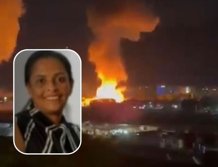 Venezuela: Yohana Rodríguez Sierra, comerciante de 45 años, murió tras el impacto de un misil