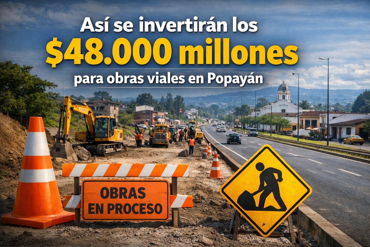 Así se distribuirán los recursos del crédito que financiará grandes obras en Popayán