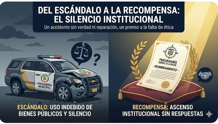 Del escándalo a la recompensa: el silencio institucional frente al uso indebido de bienes públicos