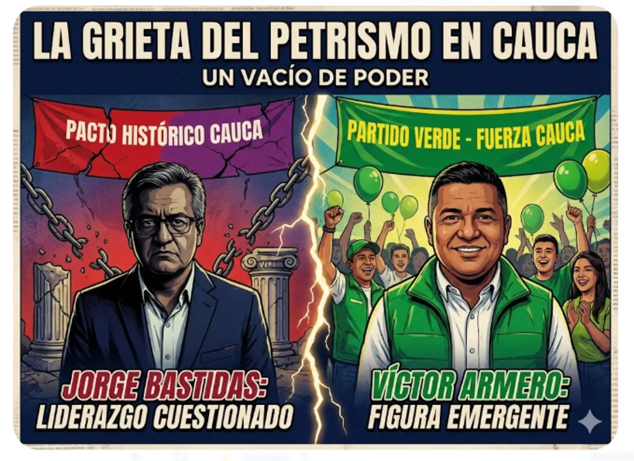 Víctor Armero se consolida hacia la Cámara: ¿El fin de la hegemonía del Pacto Histórico en el Cauca?