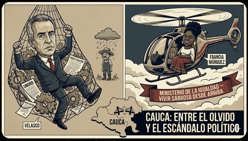 Cauca: Entre el orgullo herido, el helicóptero y los barrotes