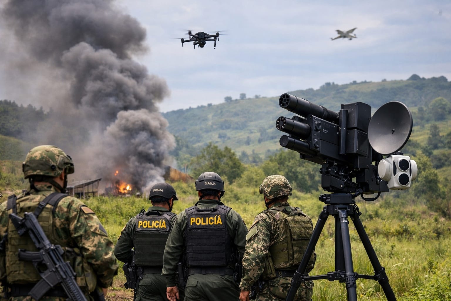 Ataques con drones en el Cauca se multiplican y generan máxima alerta en las autoridades