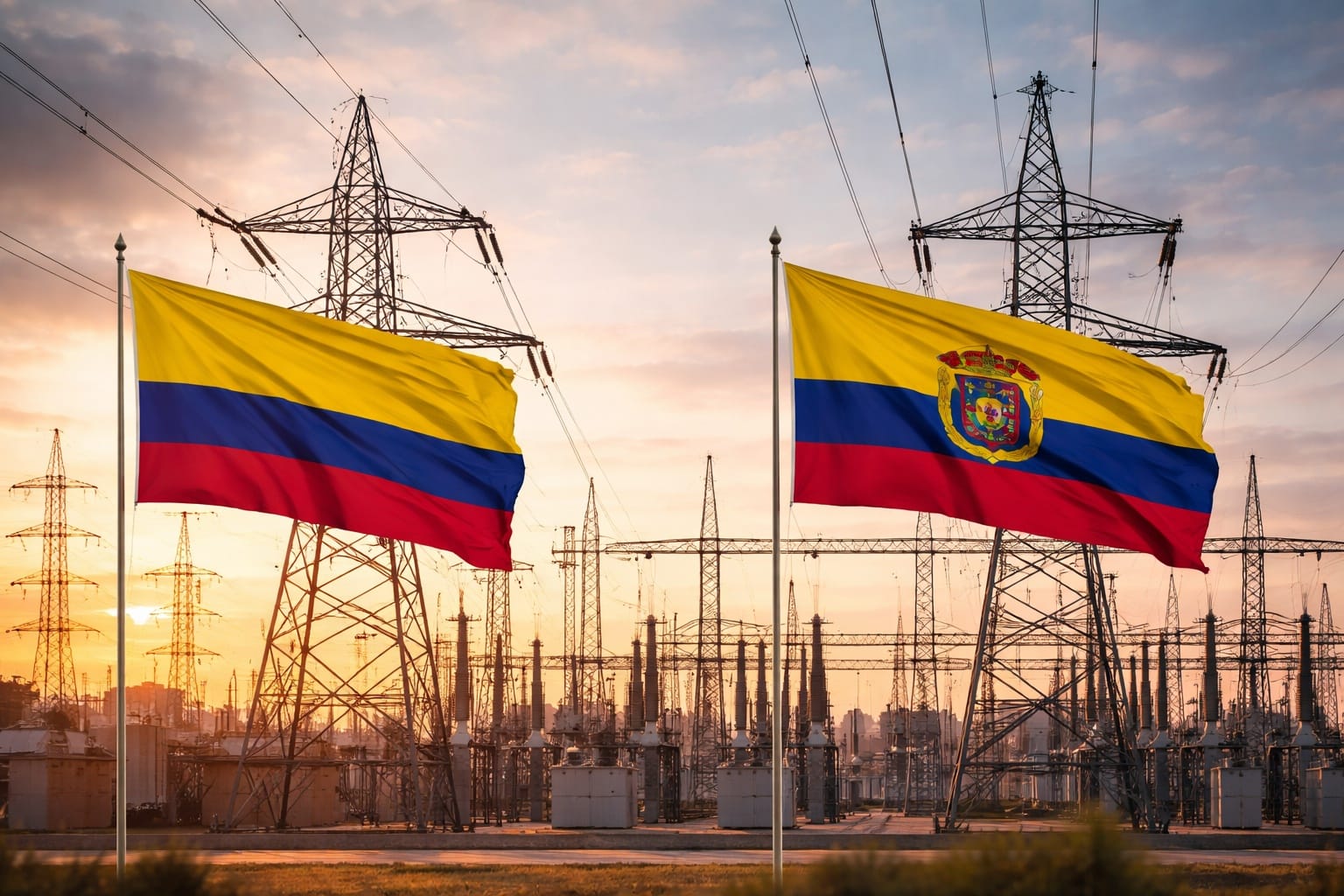 Desde las 6:00 p.m. de hoy, Colombia suspende suministro de energía eléctrica a Ecuador