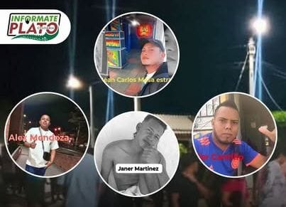 Cuatro jóvenes fueron masacrados al norte de Colombia
