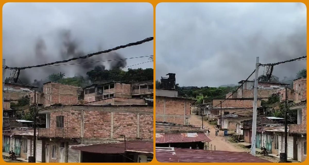 Caos y zozobra en El Plateado tras ataques armados y choques con la fuerza pública