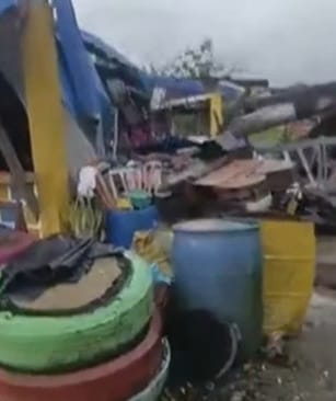 Tragedia en la vía: niño murió tras el desplome de grúa en medio de una obra pública