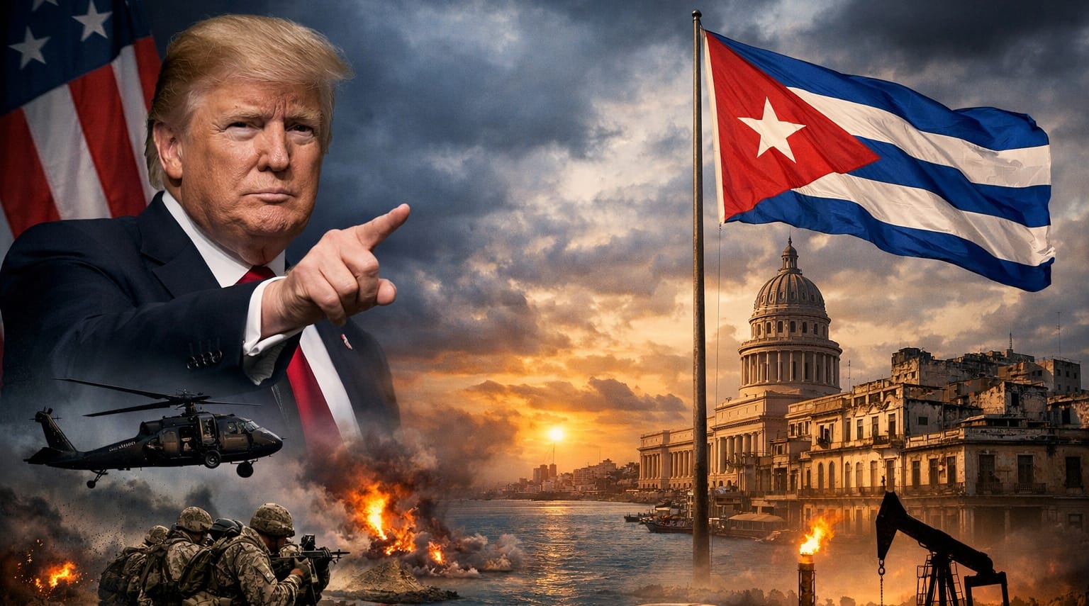 Tras la caída de Maduro, Trump apunta ahora al régimen cubano