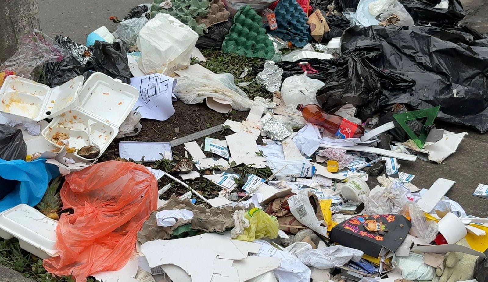 Incertidumbre y basura en las calles: Bloqueo en Los Picachos persiste ante el silencio de las autoridades