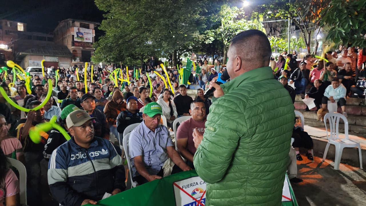 Desde el corazón de Argelia: Víctor Armero consolida el mandato territorial que sacude la política caucana