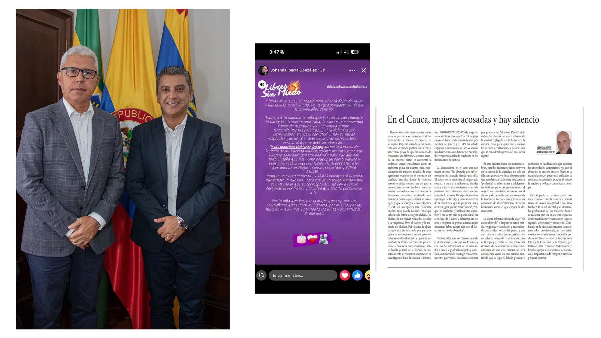 Escándalo en Popayán: Denuncian al Secretario de Deporte por presunto abuso sexual contra una menor