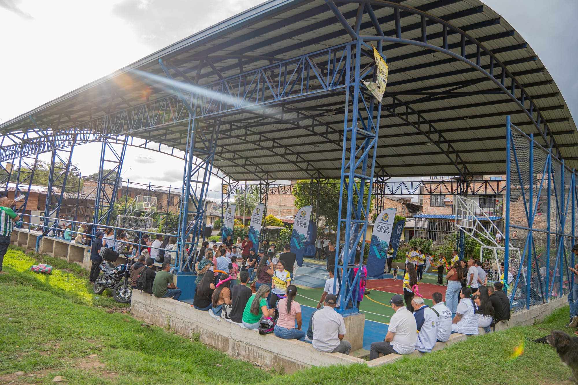 La Alcaldía de Popayán beneficia a cerca de 6.000 personas con la renovación de polideportivos