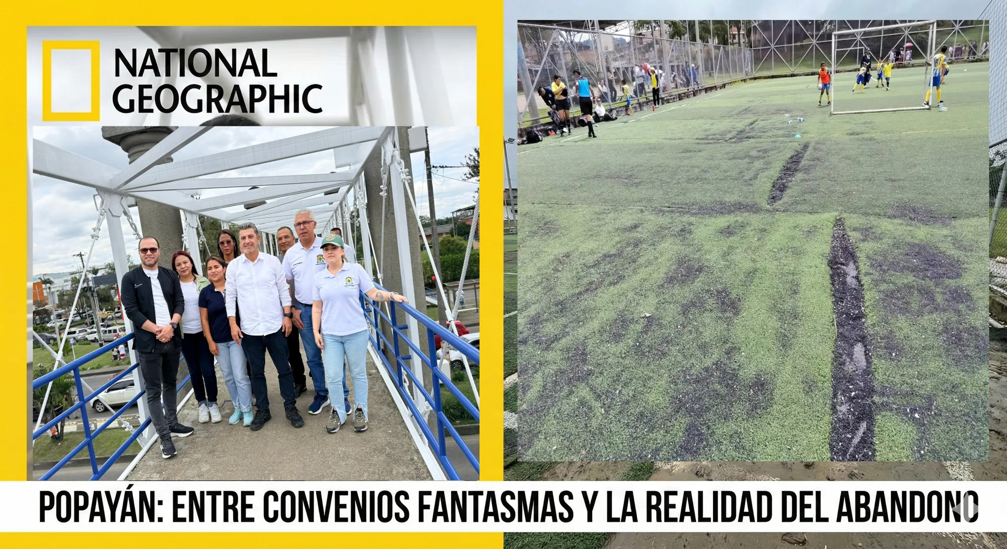 Pandiguando: La "Mega-Ruina" de los 1.700 millones que el Alcalde no saca en National Geographic