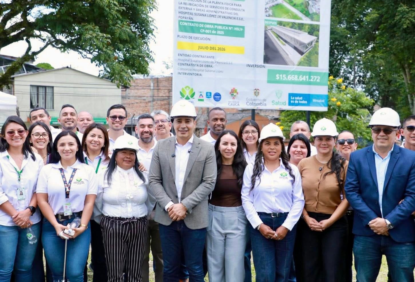 ¡Inversión histórica! Inicia construcción de moderno bloque de consulta externa en el Hospital Susana López de Valencia