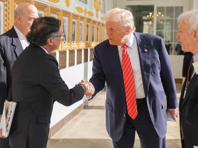 Terminó bien la reunión entre Trump y Petro